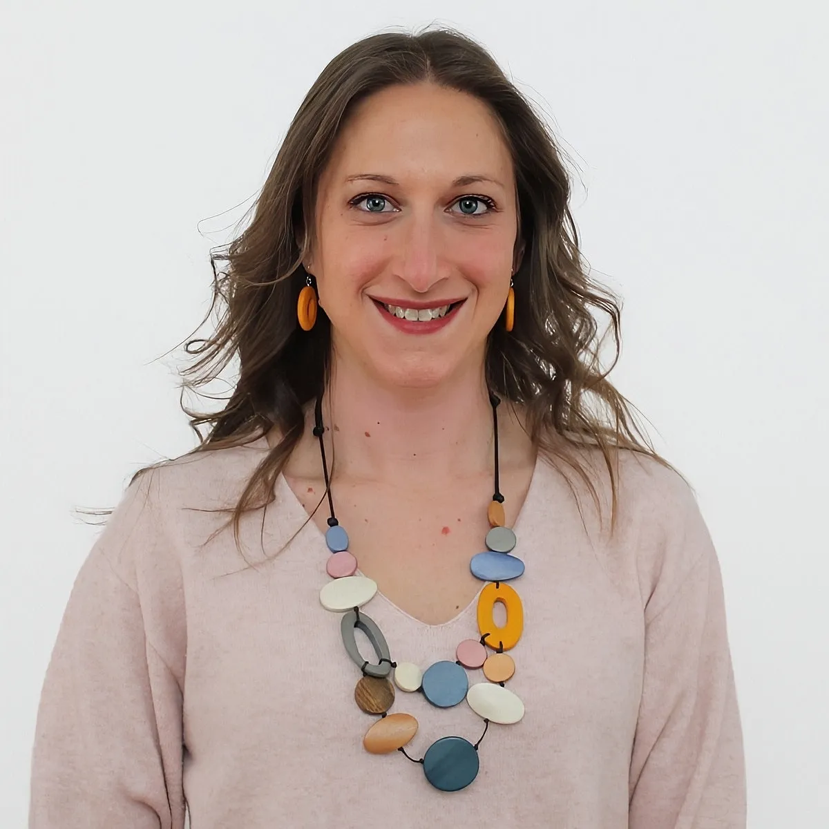 Multicolor Lara Bib Necklace