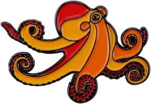 Octopus Enamel Pin for Women Men Lapel Pins Sea Animal Brooches Badges Gift Clothing & Accessories