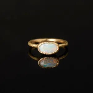 OP10-OOAK | 1.54 Carat One-of-a-Kind Boulder Opal Ring