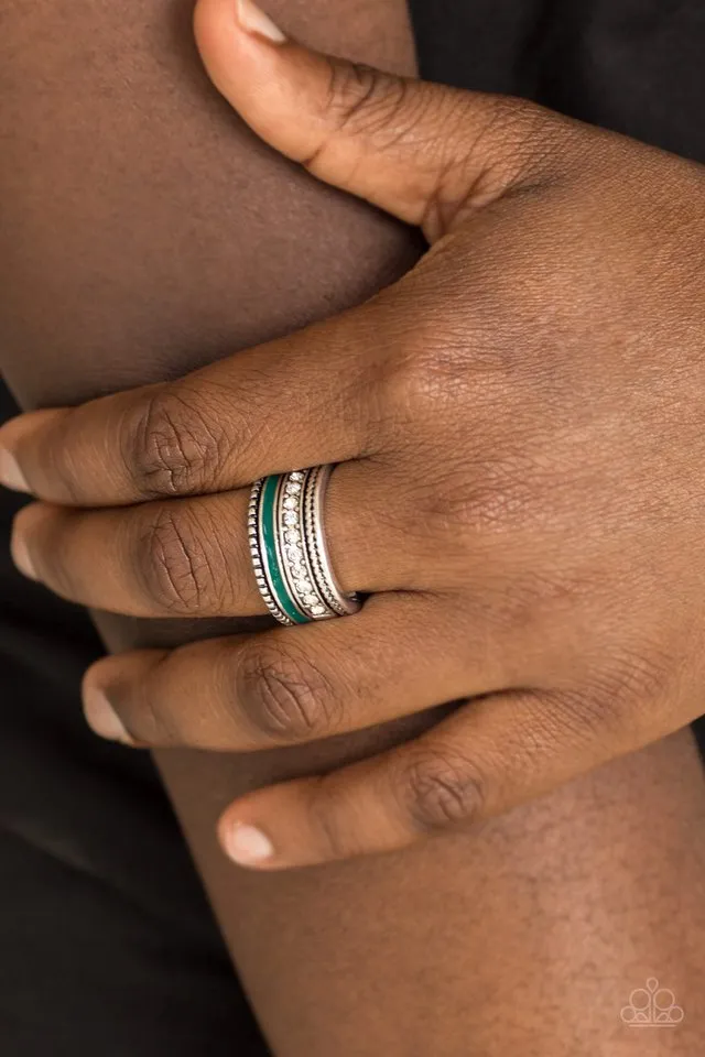 Paparazzi Ring ~ Rich Rogue - Green
