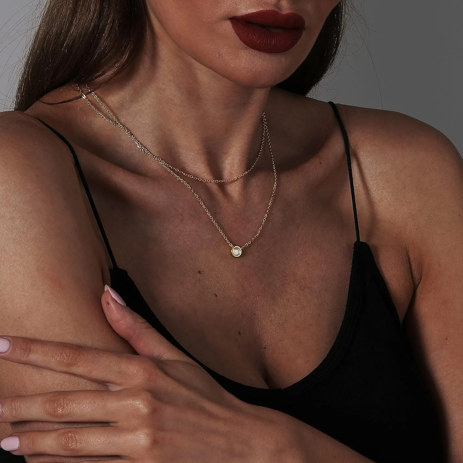 Pencros Dainty Pendant Necklace,18K Gold Plated Pumpkin Ghost Hammered Coin Delicate Chain Minimalist Simple Halloween Jewelry Friend's Gift