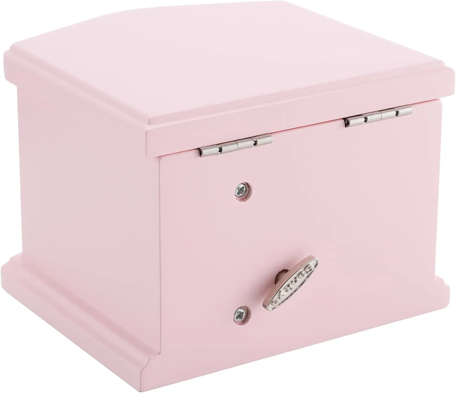 Pink Small Ballerina Musical Jewelry Box with Mirror and Lock for GirlsPink Kid's Jewelry Storage Music Chest,Gift for Christmas,New Year,Birthday