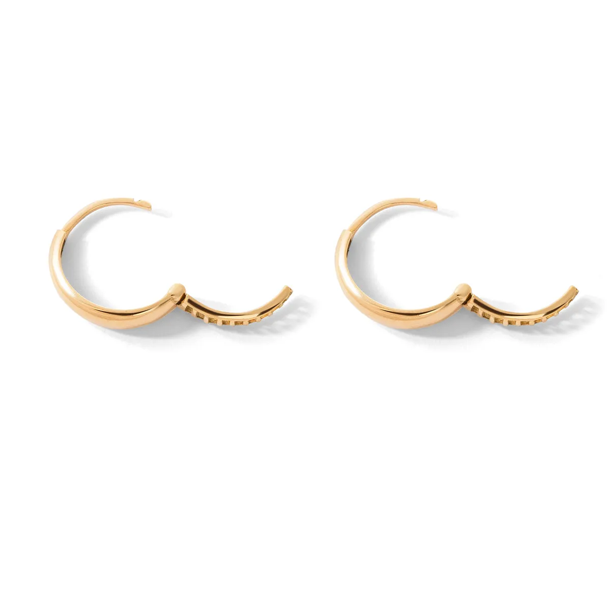 Podmira Huggie Hoop Earrings
