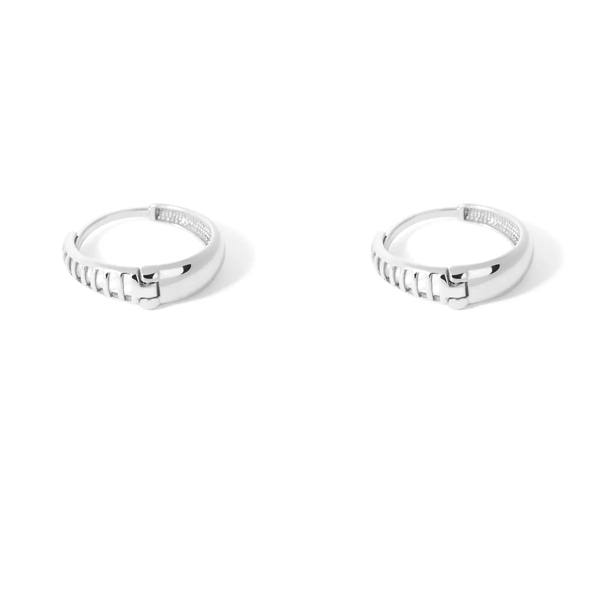 Podmira Huggie Hoop Earrings
