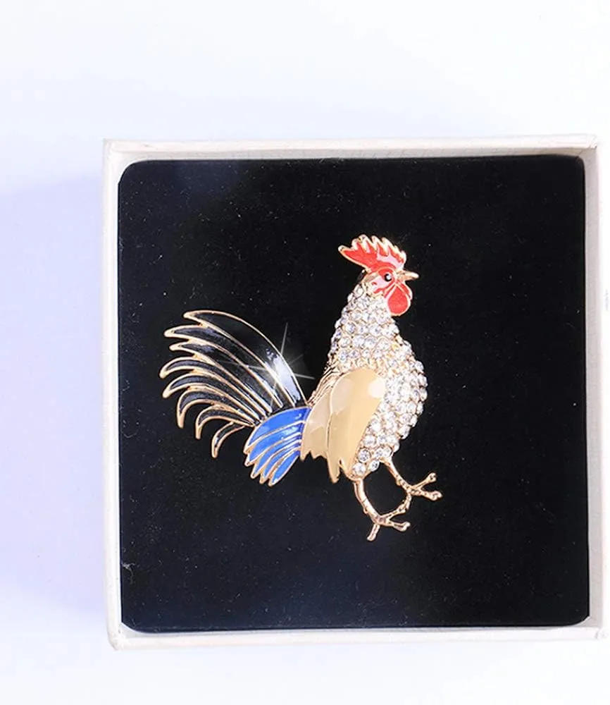 Pretty Animal Brooches Rose Gold and Platinum Plated Full Shining Crystal Brooch Pink Cat's Eye Brooch Pins
