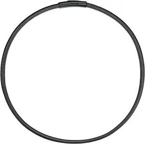 PROSTEEL Stylish Herringbone Snake Chain Necklace for Women, Minimalist 5mm Thick Chain, 16''/18'', Silver/Gold/Black Tone, Come with Box
