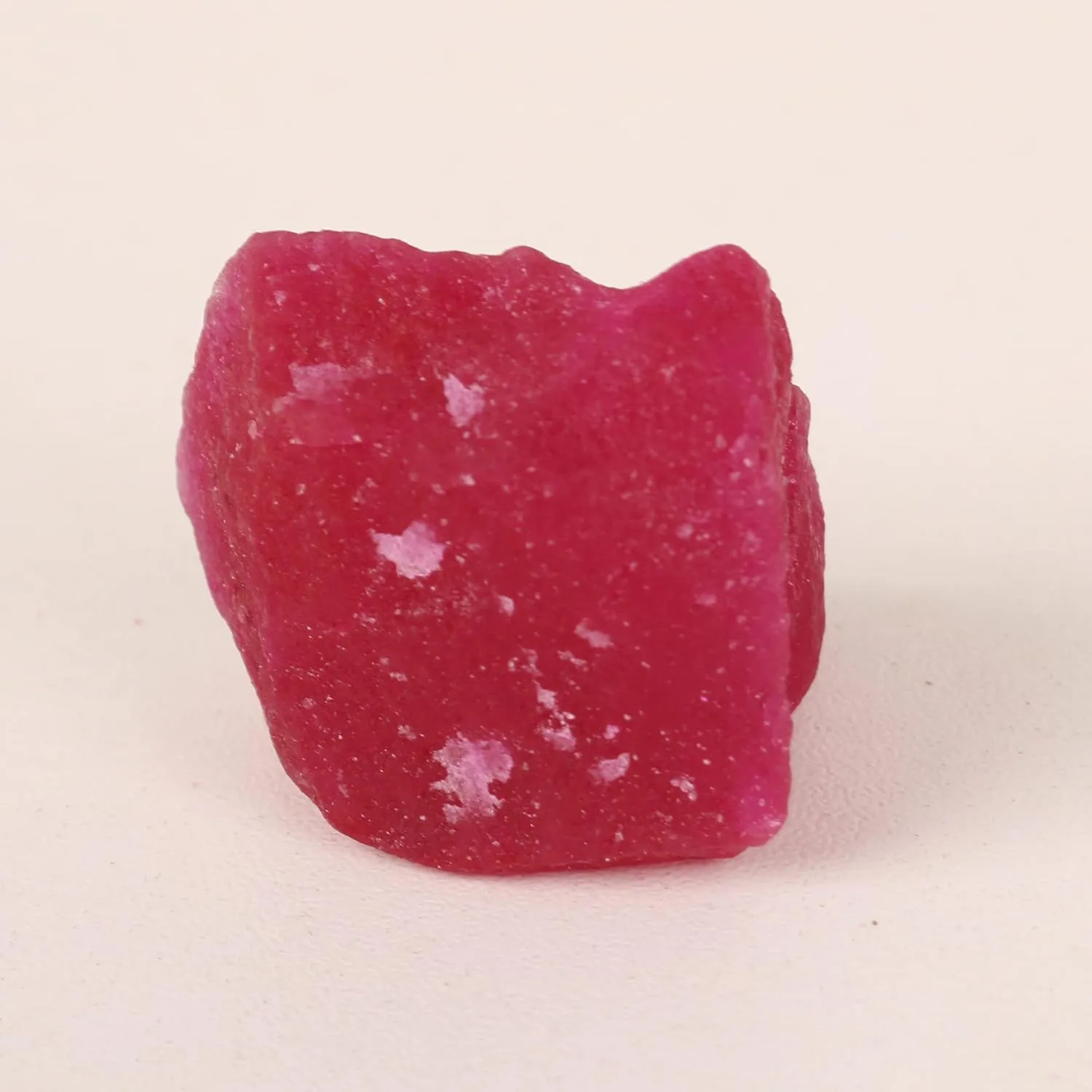 REAL-GEMS Genuine Natural Ruby Red Rough Stone 10-105 Ct Certified Uncut Healing Crystal Loose Gemstone
