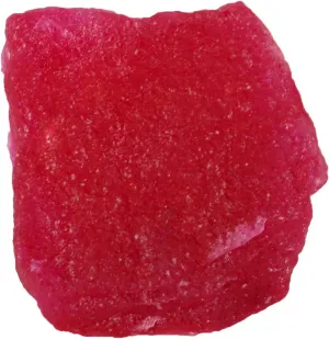 REAL-GEMS Genuine Natural Ruby Red Rough Stone 10-105 Ct Certified Uncut Healing Crystal Loose Gemstone