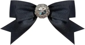Rhinestone Bowknot Brooch Pin Stylish Lapel Pin Neck Tie for Women Girls Broches & Pins Sweater Shawl Hat Clip