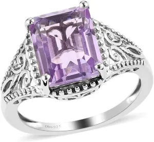 Shop LC Ring for Women Platinum Plated 925 Sterling Silver Birthday Gifts for Women