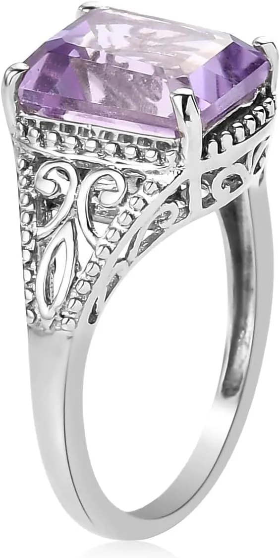 Shop LC Ring for Women Platinum Plated 925 Sterling Silver Birthday Gifts for Women