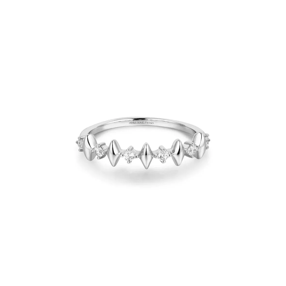 Silver Multi Sparkle Ring