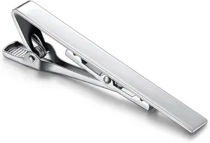 Silver Tie Clip for Wedding Anniversary Business Meeting Best Gifts,Tie ClipsJewelry