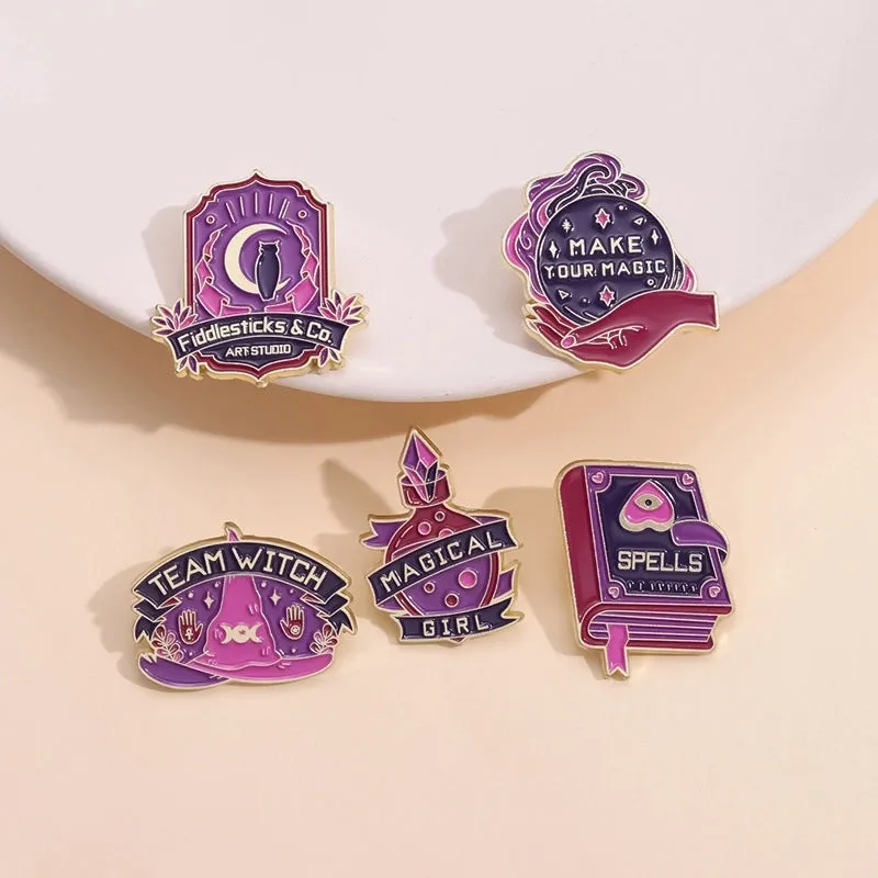 Simple Style Classic Style Pin Animal Color Block Alloy Stoving Varnish Unisex Brooches