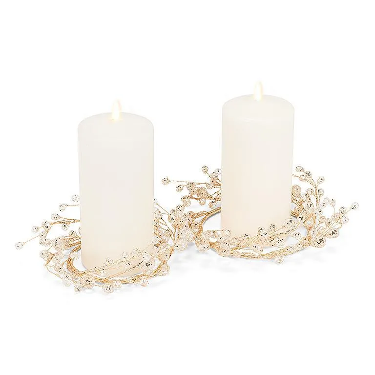 Small Crystal Gem Candle Ring