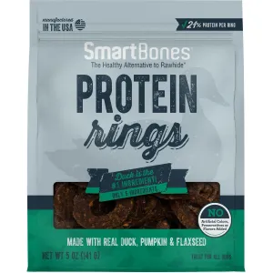 SmartBones Protein Rings Duck, Flax Seed, & Pumpkin