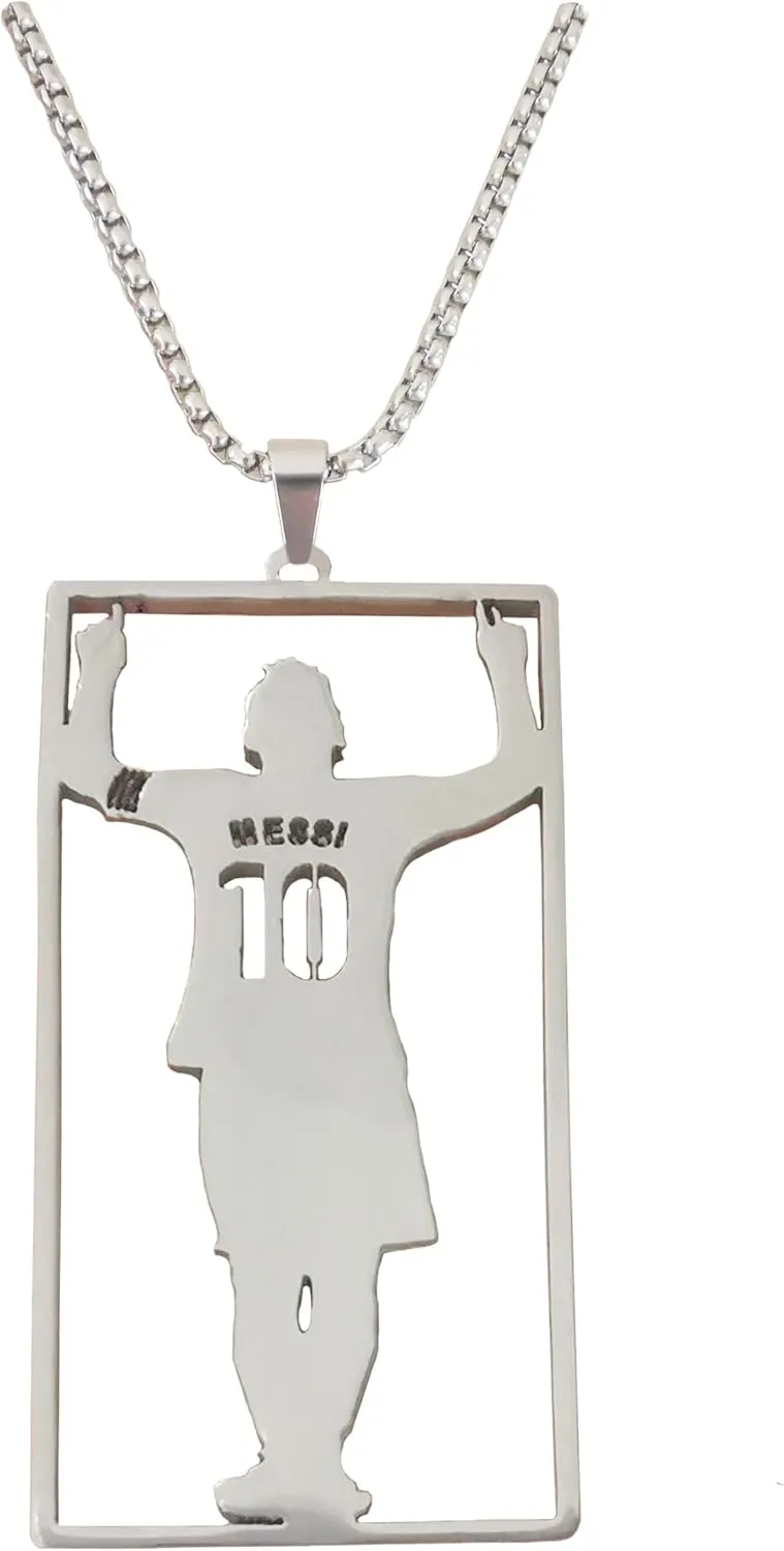 Soccer Jersey Number 10 Necklace Men Women | Soccer Player Argentina 10 PendantUpdated