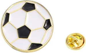 Sport Ball Brooch Pins Badge Basketball Football Soccer Pingpong Volleyball Badminton Baseball Lapel Brooches for Sport Ball Lover Fans