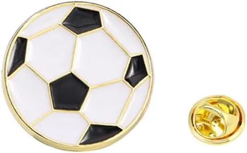 Sport Ball Brooch Pins Badge Basketball Football Soccer Pingpong Volleyball Badminton Baseball Lapel Brooches for Sport Ball Lover Fans
