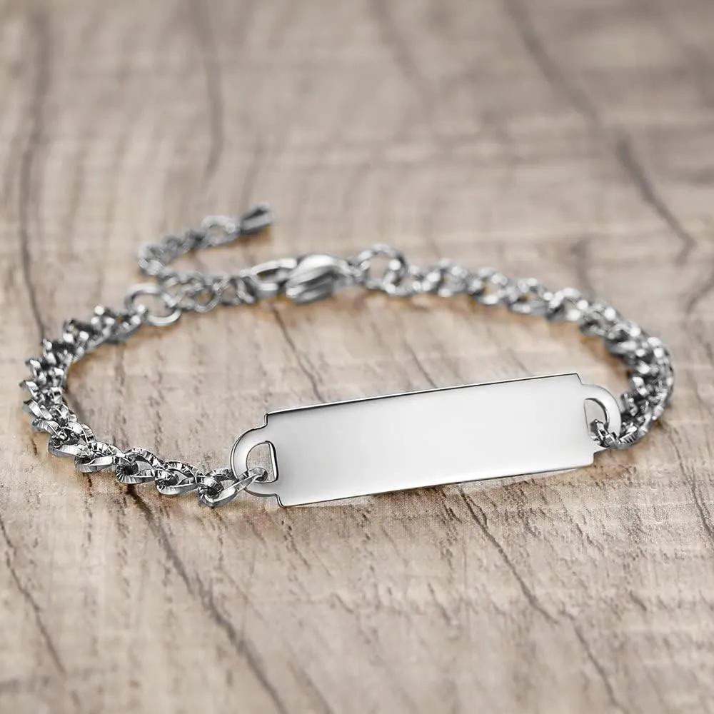 Stainless Steel Friendship Bracelets for Best Friends/Sisters/Couples - Inspirational Gift to Celebrate Your Bond