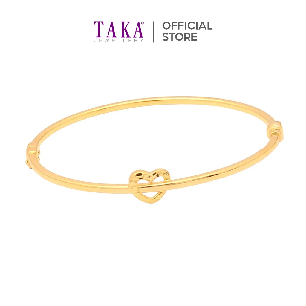 TAKA Jewellery 916 Gold Bangle