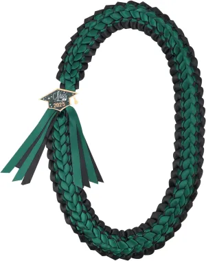 TFTAFAN Graduation Lei Class of 2025 Graduation Ribbon Leis Graduation Necklace Braided Necklaces Graduation Leis gift Party Accessories for Women and Men