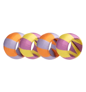 Violette Corded Napkin Rings Set of 4