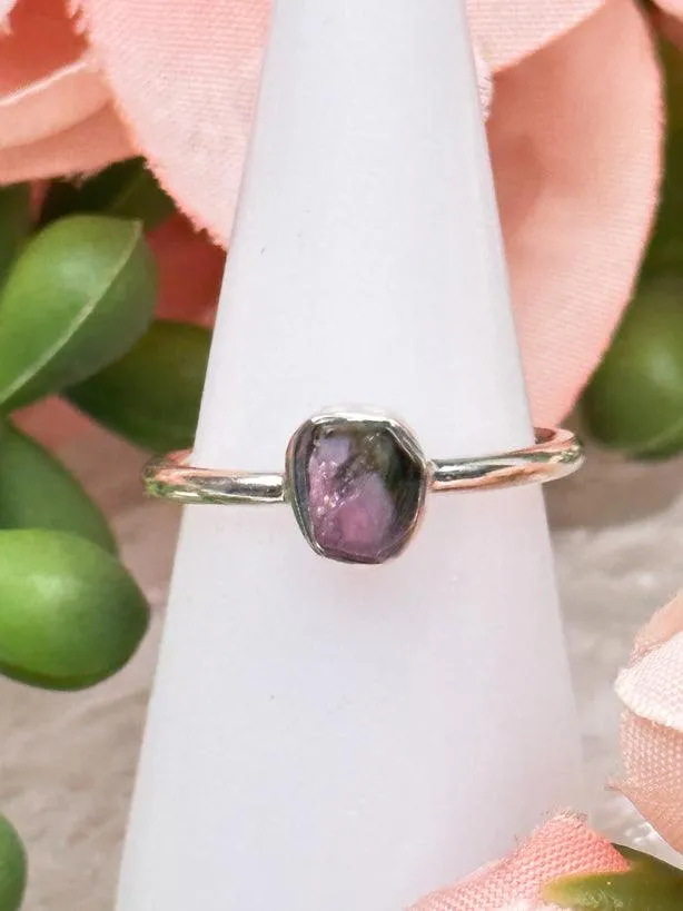 Watermelon Tourmaline Rings