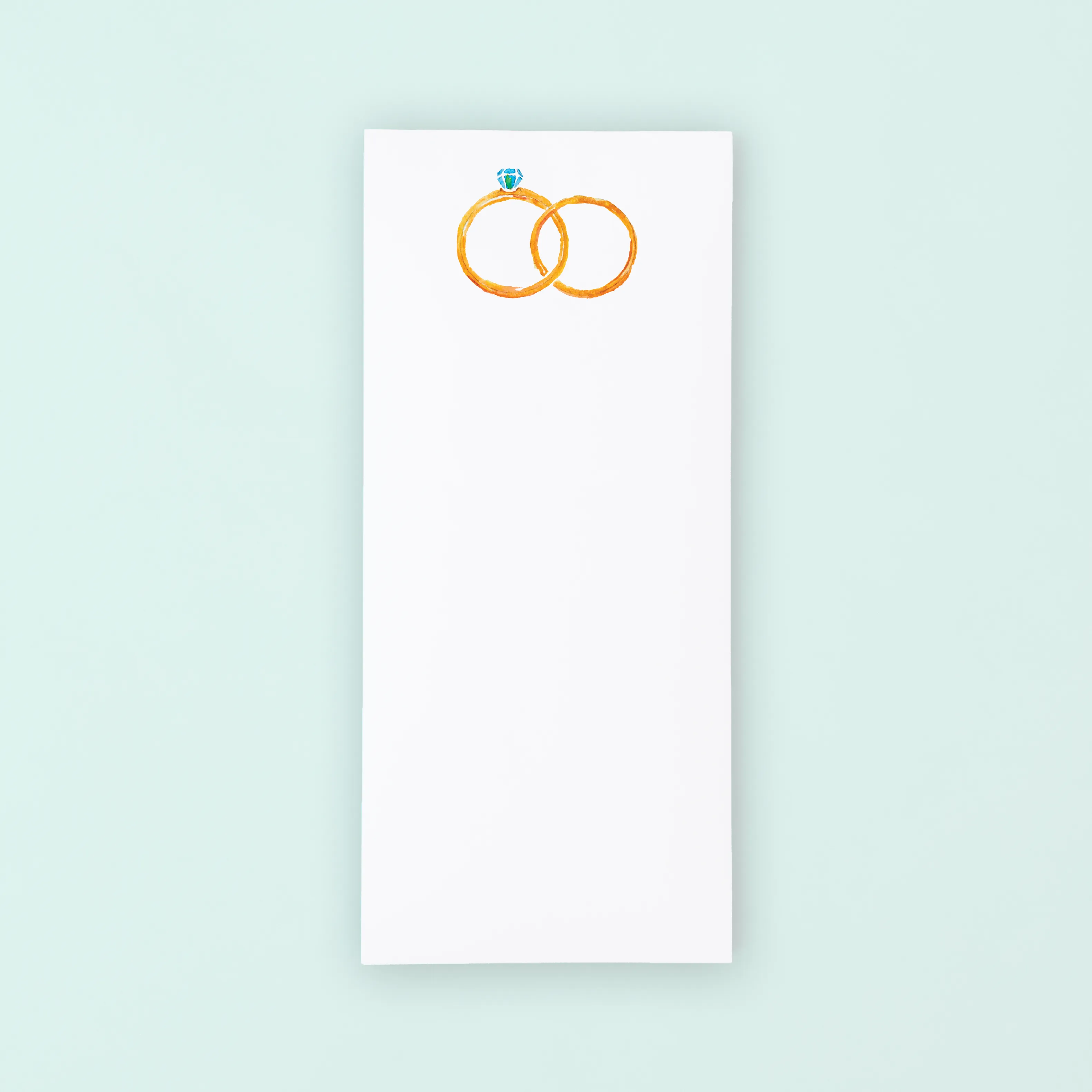 Wedding Rings  Lists Pad