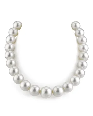 White South Sea Pearl Necklace, 14.0-15.0mm - AAAA Quality