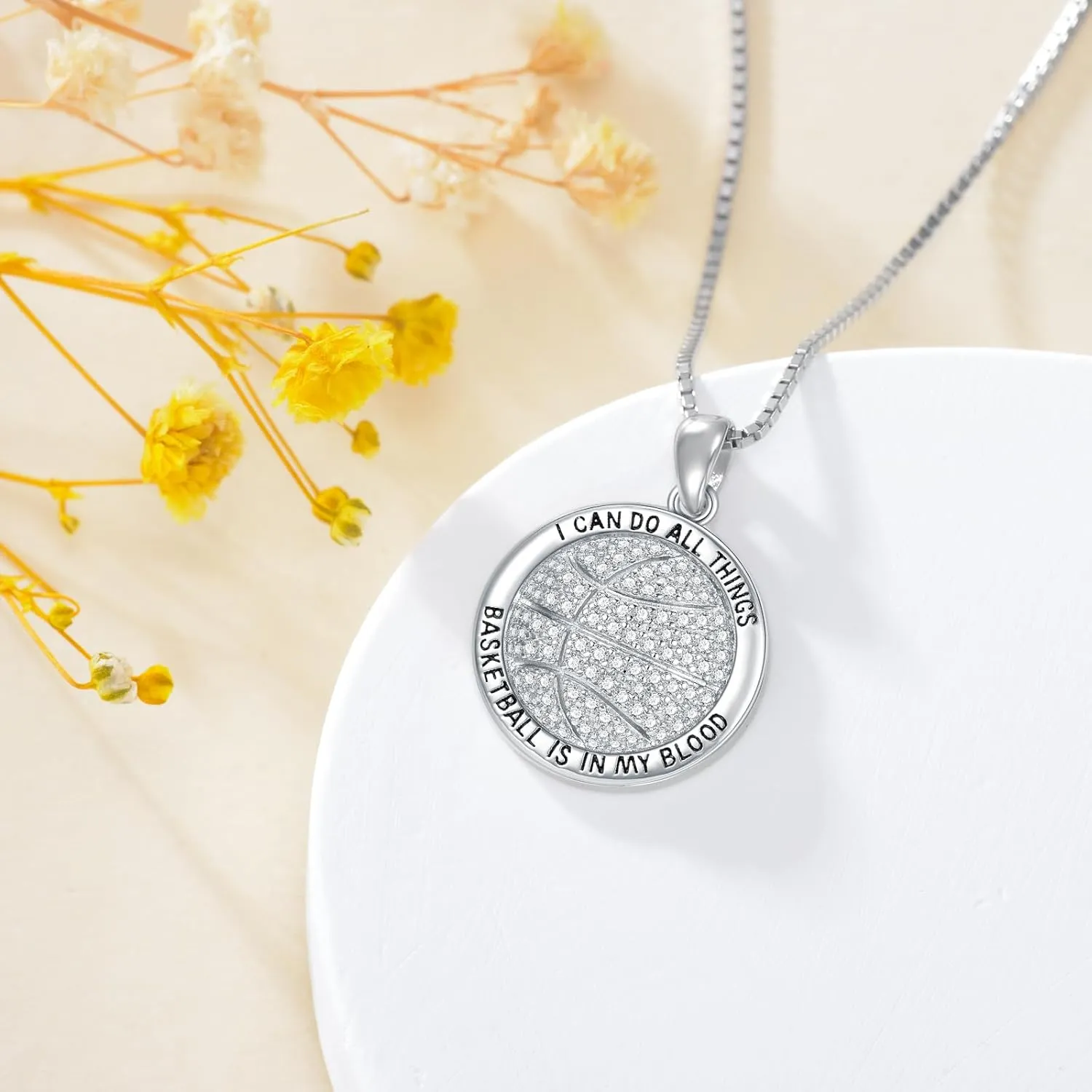 YAFEINI Sterling Silver Claddagh/Tree of Life/Mountain/Lighthouse/Basketball/Gymnastic/Skeleton Pendant Necklaces Inspiration Jewelry Gifts for Women Men