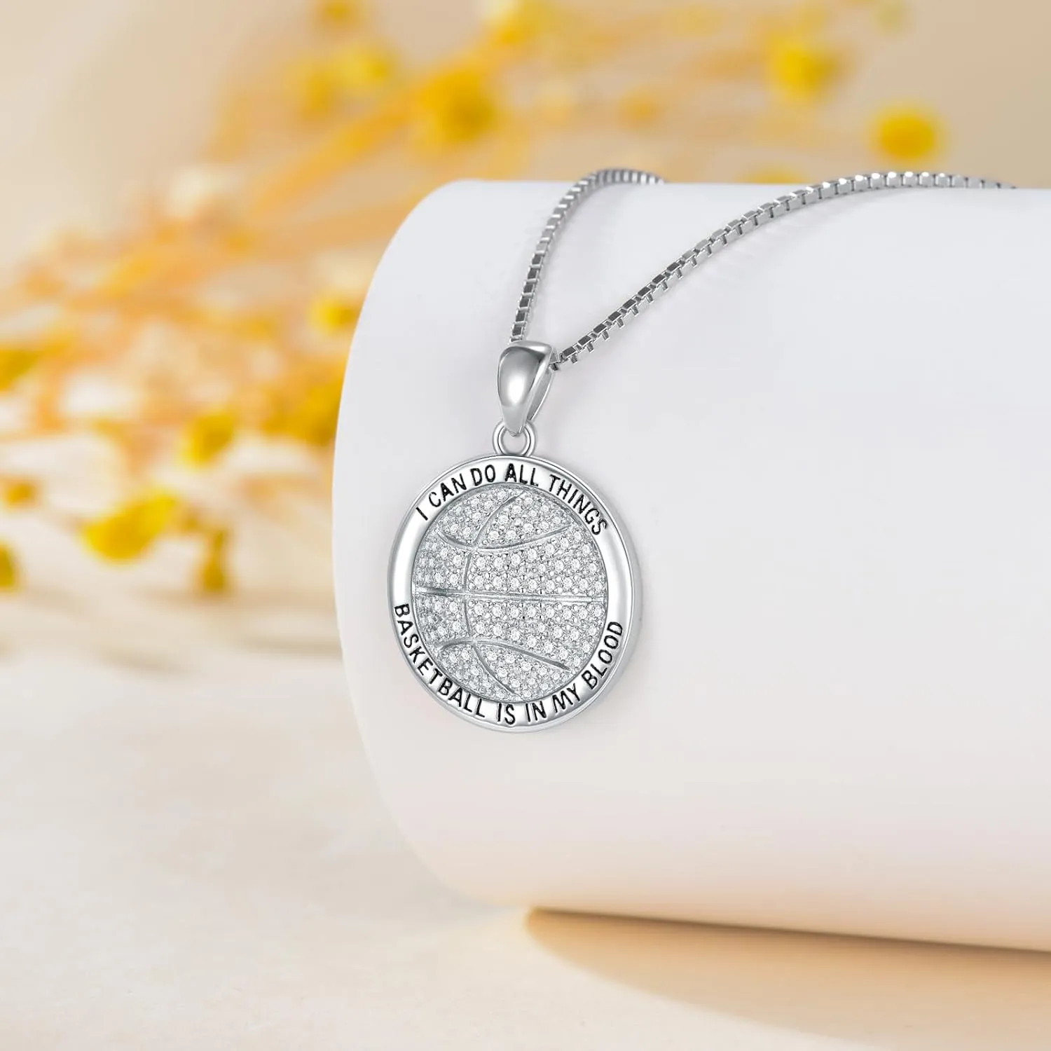 YAFEINI Sterling Silver Claddagh/Tree of Life/Mountain/Lighthouse/Basketball/Gymnastic/Skeleton Pendant Necklaces Inspiration Jewelry Gifts for Women Men