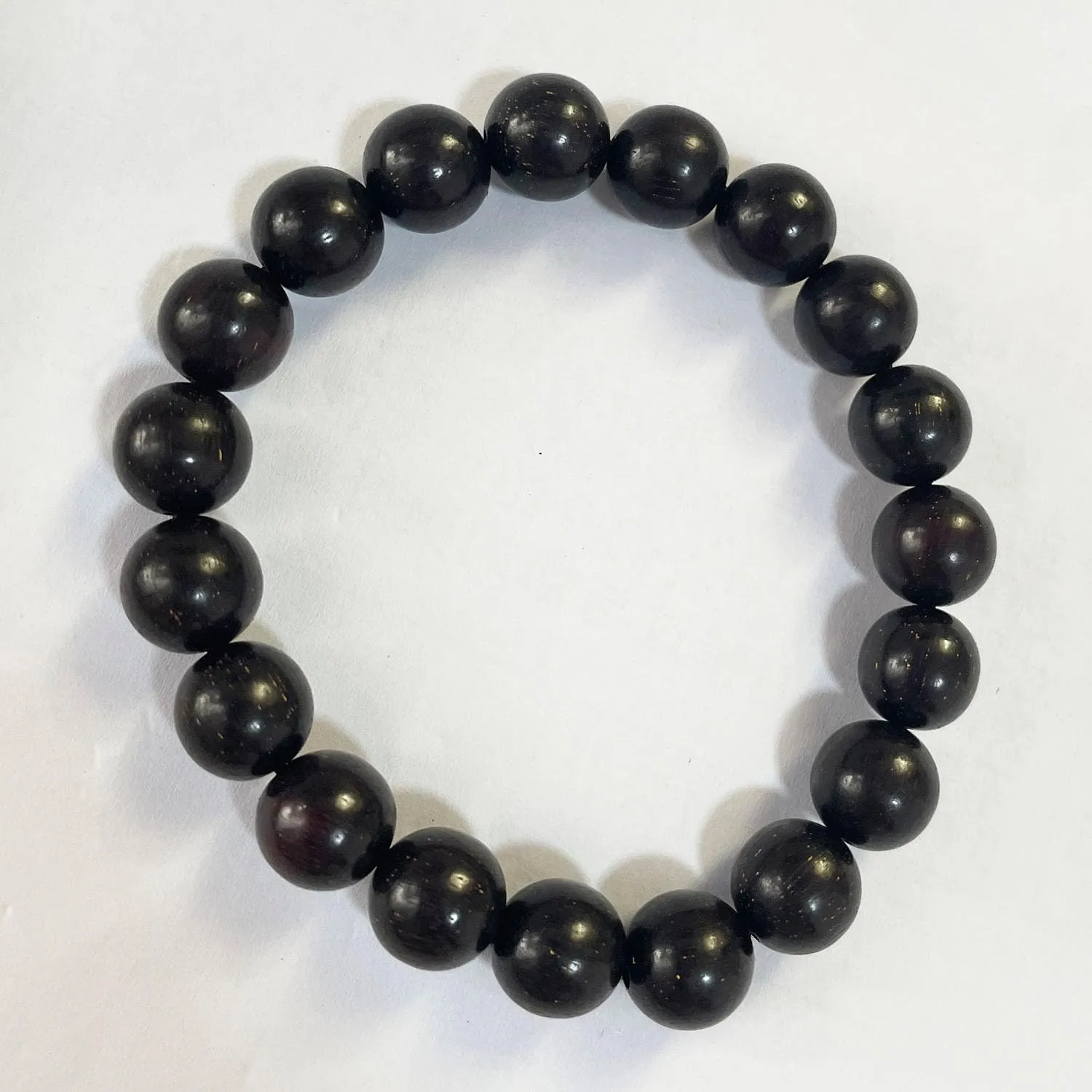 Zhetwour Prayer Bucket Bead Bracelets for Men and Women Buddhist Mala Natural Wood Beaded Tibetan Buddha with Separating Beads for Meditation